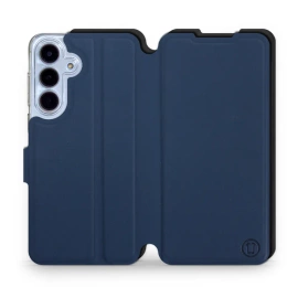 Hülle für Samsung Galaxy S25 FE 5G - Farbe Marine mit Schwarz