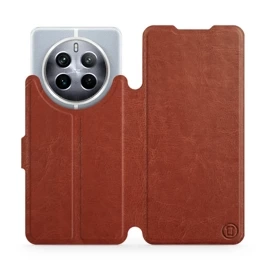 Hülle für Realme 12 5G - Farbe Brown&Orange