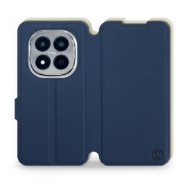 Hülle für Xiaomi Redmi Note 15 Pro Plus 5G - Farbe Marineblau mit Platin