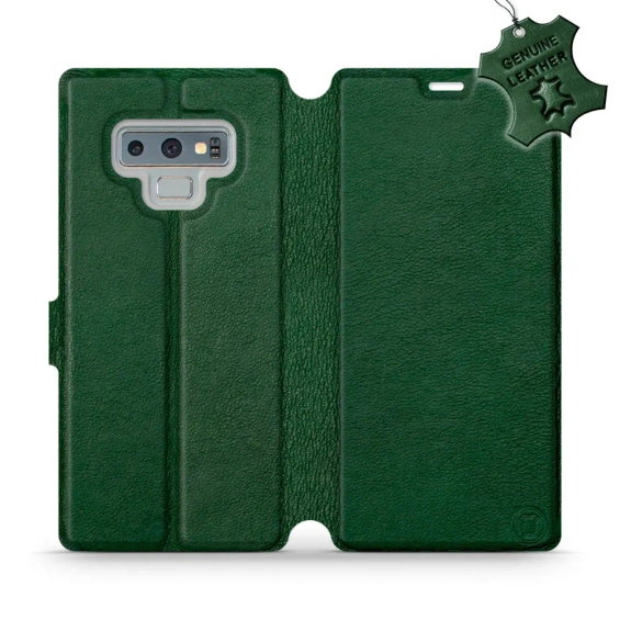 Hülle für Samsung Galaxy Note 9 - Farbe Green Leather