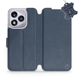 Hülle für Huawei Honor 400 Lite - Farbe Blue Leather