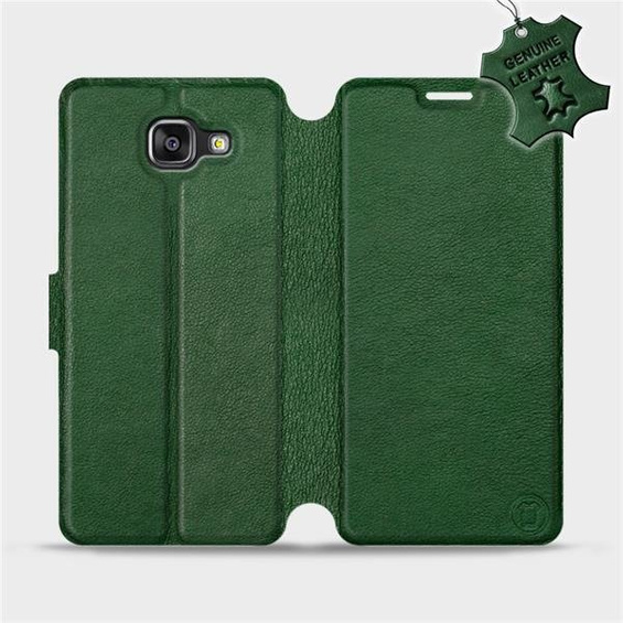 Hülle für Samsung Galaxy A5 2016 - Farbe Green Leather