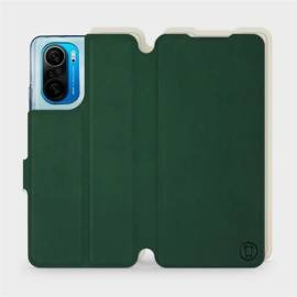 Hülle für Xiaomi POCO F3 - Farbe Grün mit Platin