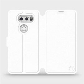 Hülle für LG V30 - Farbe White&Orange