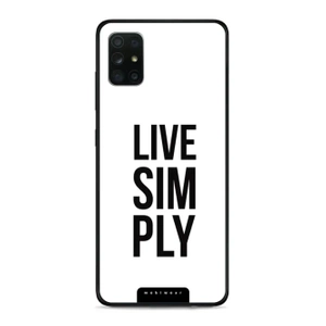 Hülle Glossy Case für Samsung Galaxy A71 - Farbe G070G