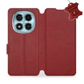 Hülle für Xiaomi Redmi Note 14 Pro 4G - Farbe Dark Red Leather