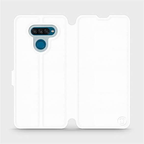 Hülle für LG K50S - Farbe White&Orange