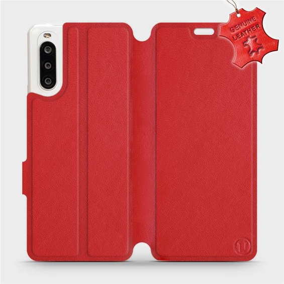 Hülle für Sony Xperia 10 II - Farbe Red Leather