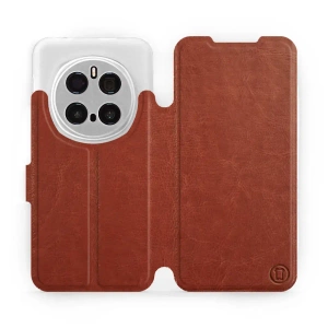 Hülle für Huawei Honor Magic7 Pro 5G - Farbe Brown&Orange