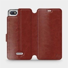 Hülle für Xiaomi Redmi 6A - Farbe Brown&Gray
