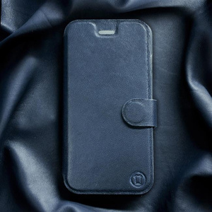 Hülle für Samsung Galaxy S21 - Farbe Blue Leather