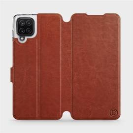 Hülle für Samsung Galaxy A12 - Farbe Brown&Gray