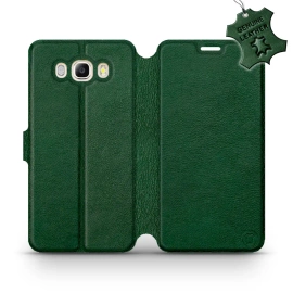 Hülle für Samsung Galaxy J7 2016 - Farbe Green Leather