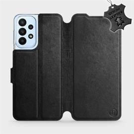 Hülle für Samsung Galaxy A23 - Farbe Black Leather