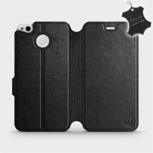 Hülle für Xiaomi Redmi 4X - Farbe Black Leather