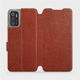 Hülle für Xiaomi Poco M3 Pro 5G - Farbe Brown&Orange