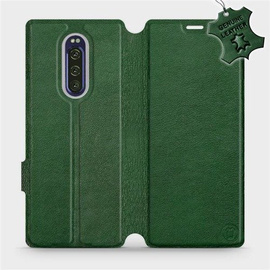 Hülle für Sony Xperia 1 - Farbe Green Leather
