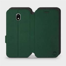 Hülle für Samsung Galaxy J7 2017 - Farbe Grün mit Schwarz