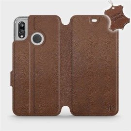 Hülle für Huawei P20 Lite - Farbe Brown Leather