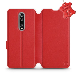 Hülle für Xiaomi Mi 9T - Farbe Red Leather
