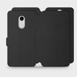 Hülle für Xiaomi Redmi Note 4X - Farbe Schwarz mit Schwarz