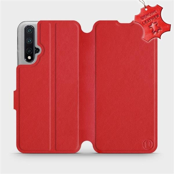 Hülle für Huawei Honor 20 - Farbe Red Leather