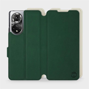 Hülle für Huawei Honor 50 - Farbe Grün mit Platin