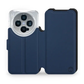 Hülle für Vivo X300 - Farbe Marine mit Schwarz