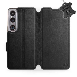 Hülle für Sony Xperia 1 VI - Farbe Black Leather