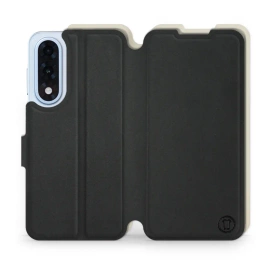 Hülle für OnePlus Nord 5 - Farbe Schwarz mit Platin