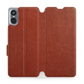 Hülle für Sony Xperia 10 VI - Farbe Brown&Gray