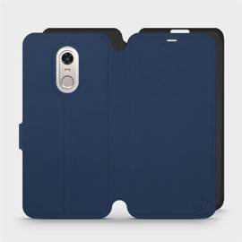 Hülle für Xiaomi Redmi 5 Plus - Farbe Marine mit Schwarz