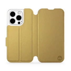 Hülle für Apple iPhone 15 Pro - Farbe Gold&Gray