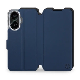 Hülle für Xiaomi POCO F7 - Farbe Marine mit Schwarz