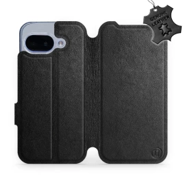 Hülle für Google Pixel 9A - Farbe Black Leather