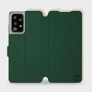 Hülle für Samsung Galaxy A52S 5G - Farbe Grün mit Platin