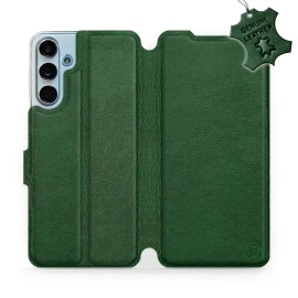 Hülle für Samsung Galaxy M55 5G - Farbe Green Leather