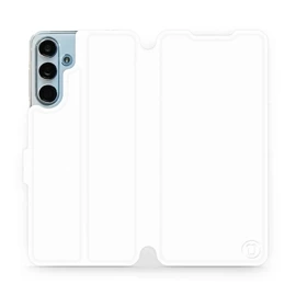 Hülle für Samsung Galaxy M55 5G - Farbe White&Orange