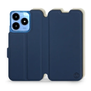 Hülle für Realme C63 - Farbe Marineblau mit Platin