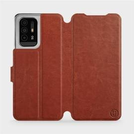 Hülle für OPPO Reno 5 Z - Farbe Brown&Gray
