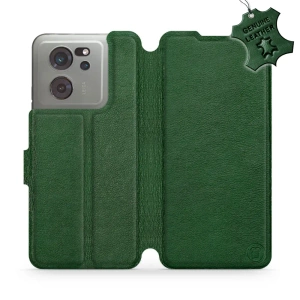 Hülle für Xiaomi 13T - Farbe Green Leather