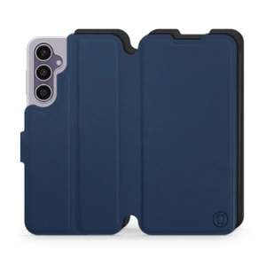 Hülle für Samsung Galaxy S23 FE - Farbe Marine mit Schwarz