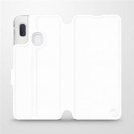 Hülle für Samsung Galaxy A20e - Farbe White&Gray