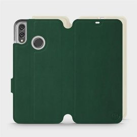 Hülle für Huawei Honor 8X - Farbe Grün mit Platin