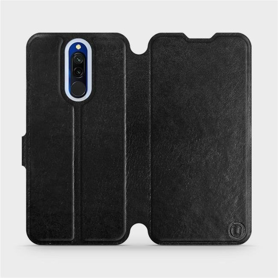 Hülle für Xiaomi Redmi 8 - Farbe Black&Orange