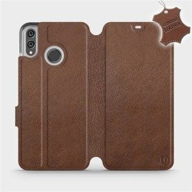 Hülle für Huawei Honor 8X - Farbe Brown Leather