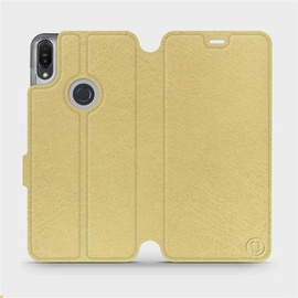 Hülle für Asus Zenfone Max Pro M1 ZB602KL - Farbe Gold&Orange