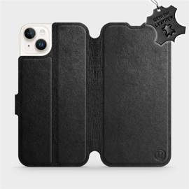 Hülle für Apple iPhone 14 Plus - Farbe Black Leather