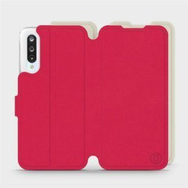 Hülle für Xiaomi Mi 9 Lite - Farbe Rot mit Platin