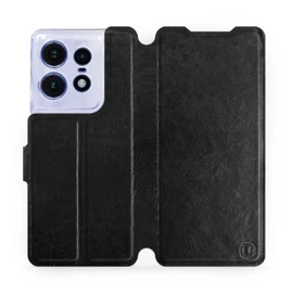 Hülle für Motorola Edge 50 Pro - Farbe Black&Orange